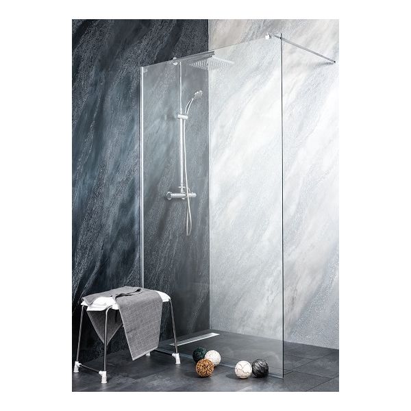 SANOFLEX FREEDOM 2 CROM - Paravan de dus 90cm - MP90