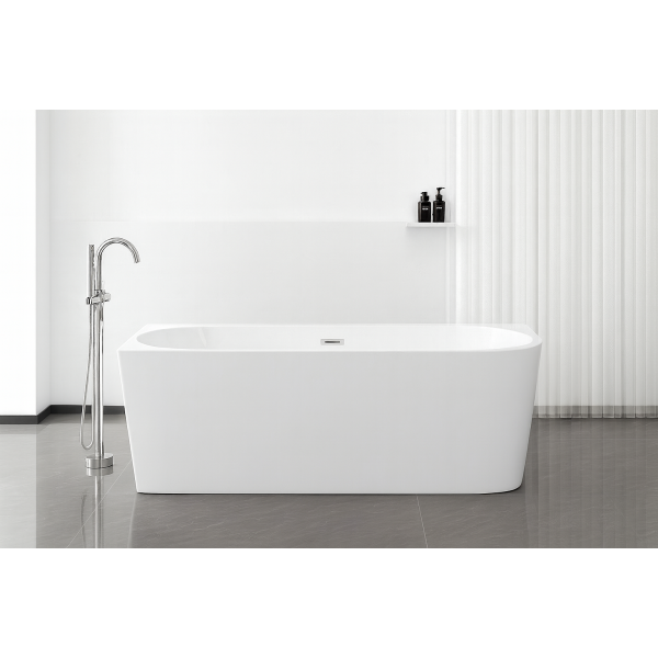 FARO - Cada Freestanding din Acryl, Montaj Stanga, 170x75x56 cm