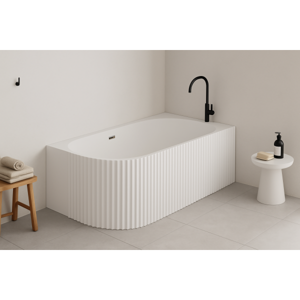 Cada freestanding BALI, dreapta, 170x80x56 cm