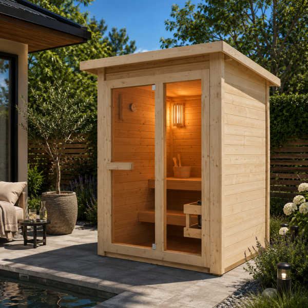 HELSINKI - Sauna Finlandeza, 165 x 175 x 219cm - F30150