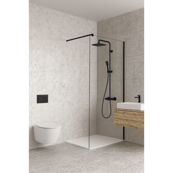 SANOFLEX YOUNG BLACK - Parte fixa 90cm - BF90
