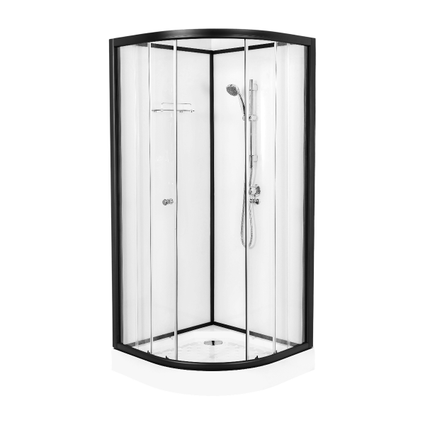 BELA 2 - Cabina de dus completa, simpla, fara plafon, 90x90x205cm - PS13B