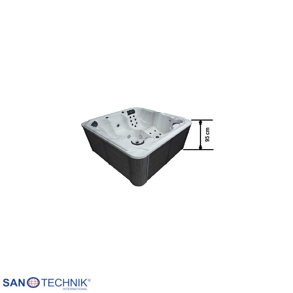 OASIS MAXI Alb – Minipiscina de exterior - SPA12