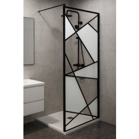 SANOFLEX INDUSTRIAL - Paravan de dus, 120 x 200cm