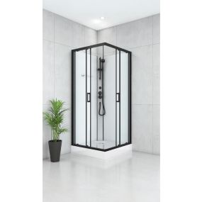 DENVER - Cabina de dus completa, 90x90x210 cm - CL12B