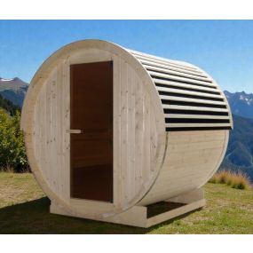 NYBORG M - Sauna Finalndeza pentru exterior, 195 x 205 x 195cm