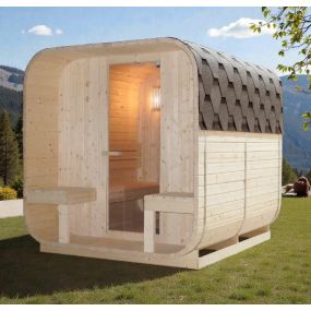 GÖTEBORG - Sauna Finalndeza pentru exterior, 189 x 220 x 194cm