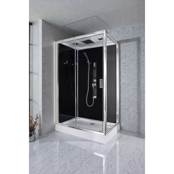 TREND 3 - Cabina de dus completa, dreptunghiulara, 120x80x215cm - CL72