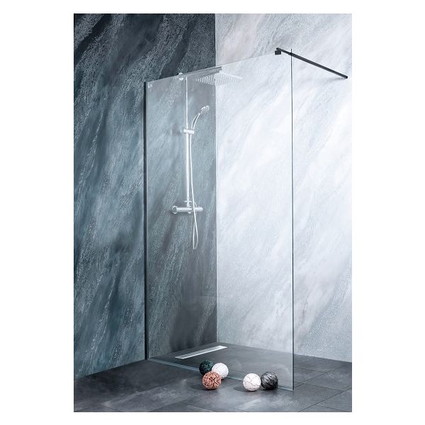 SANOFLEX FREEDOM 2 BLACK - Paravan de dus 90cm - BP90