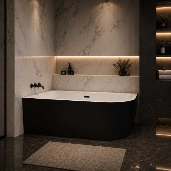 JAMAICA - Cada freestanding - 170x75x58 cm - Montaj stanga - G9057