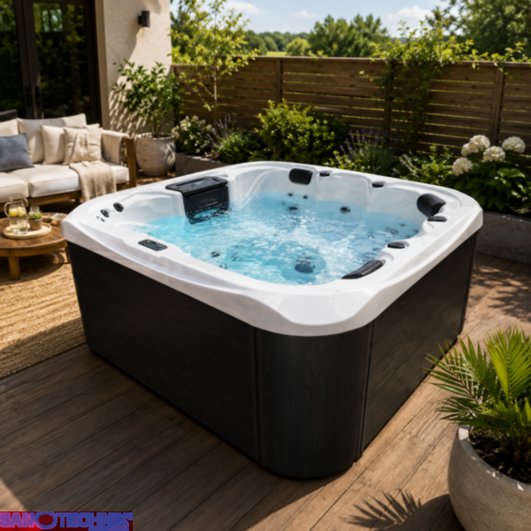 TAHITI Alb - Minipiscina de exterior - SPA54