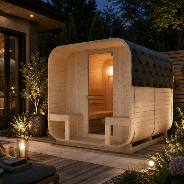 GÖTEBORG - Sauna Finalndeza pentru exterior, 189 x 220 x 194cm - F60220