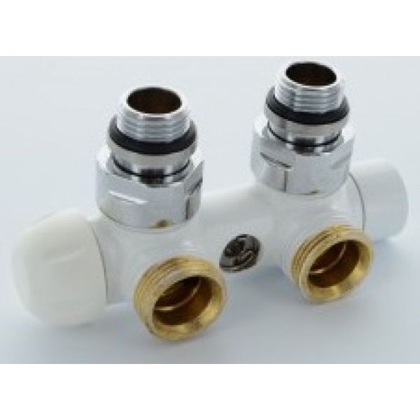 Robinet coltar dublu cu cap termostat BA500