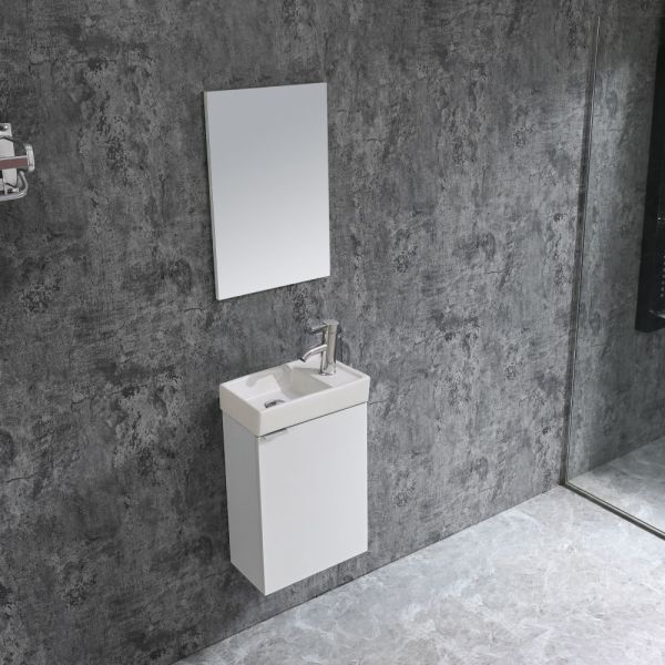 Set mobilier NOVA, Alb, 40x60