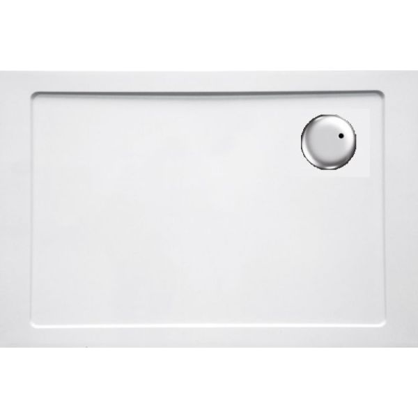 SMC - Cadita de dus dreptunghiulara cu montaj SLIM - SC1080S