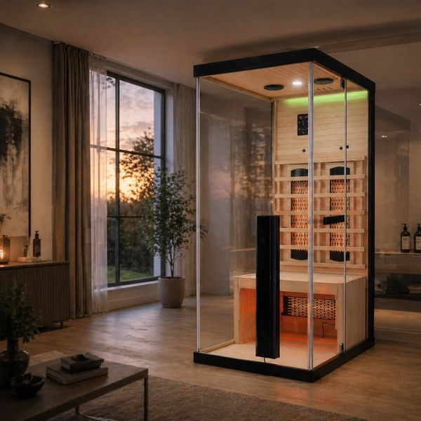 BILLUND 1 - Sauna uscata cu infrarosu, 80 x 110 x 190cm