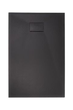 Cadita de dus din SMC, dreptunghiulara, decupabila, 80x100cm - Neagra
