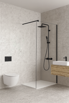 SANOFLEX YOUNG BLACK - Parte fixa 90cm - BF90