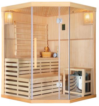 TALLINN - Sauna Finlandeza, 3 persoane, 150 x 150 x 200cm