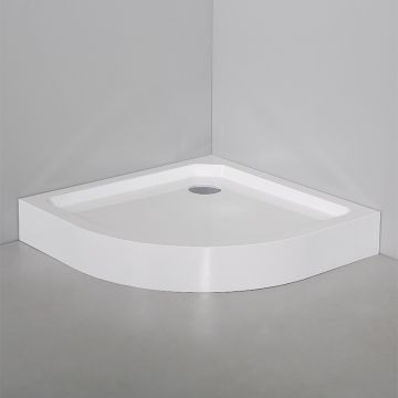 Cadită de duș semirotundă SMC 80×80 cm – SCR8080