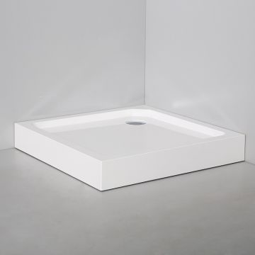 Cadită de duș pătrată SMC 80×80 cm – SCS8080