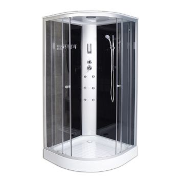 Cabina de dus cu hidromasaj, semirotunda - BH1171