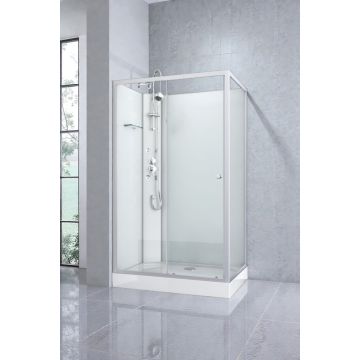 VIVA - Cabina de dus completa, dreptunghiulara, fara plafon, 120x80x234cm - PS19