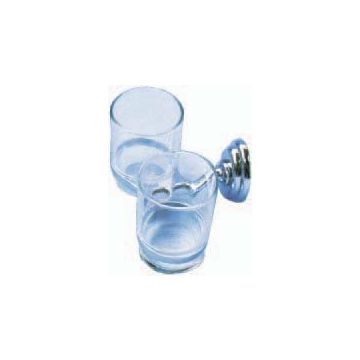 CLAUDIA - Suport pahar dublu, crom