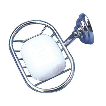 CLAUDIA - Suport sapun tip grila, crom