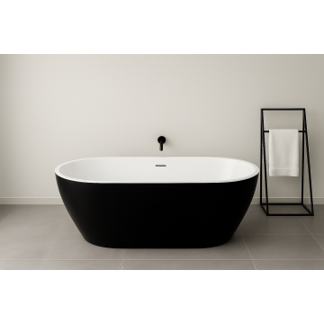 CUBA BLACK –Cada freestanding, 80x175x60 c