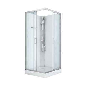DENVER - Cabina de dus completa, 90x90x210 cm - CL12