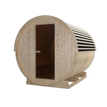 NYBORG L - Sauna Finalndeza pentru exterior, 195 x 245 x 195cm