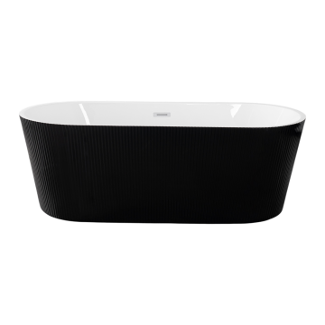 Cada freestanding RENO BLACK, 170x75x58 cm