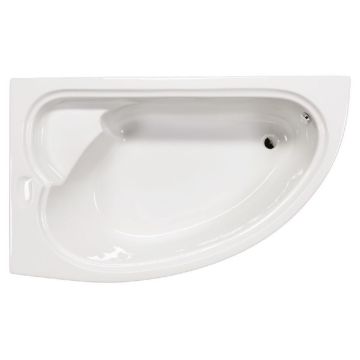 LONDON - Stanga - Cada de baie din Acryl, de colt, asimetrica