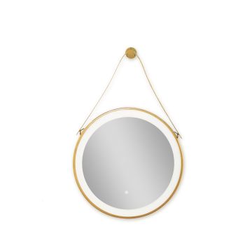 Oglinda cu iluminare indirecta, 60 x 60 cm