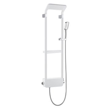 MALAGA - Panel de dus simplu, Alb - DG9043