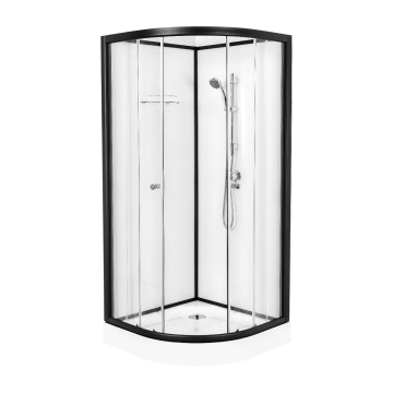 BELA 2 - Cabina de dus completa, simpla, fara plafon, 90x90x205cm - PS13B