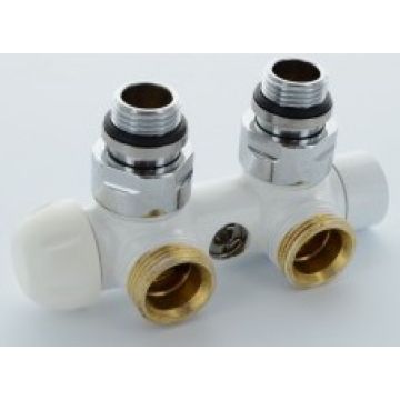 Robinet coltar dublu cu cap termostat BA500