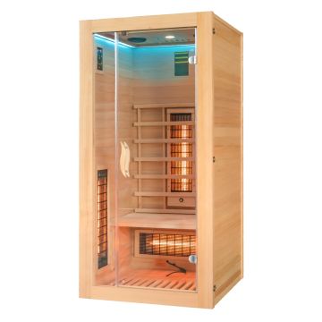 MALMO 1 - Sauna uscata, cu 2 tipuri de Incalzitoare, 90 x 90 x 190cm