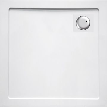 SMC - Cadita de dus patrata cu montaj SLIM - SC8080S