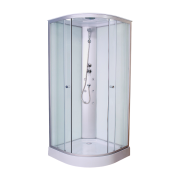 Cabina de dus completa cu hidromasaj, semirotunda - TM01