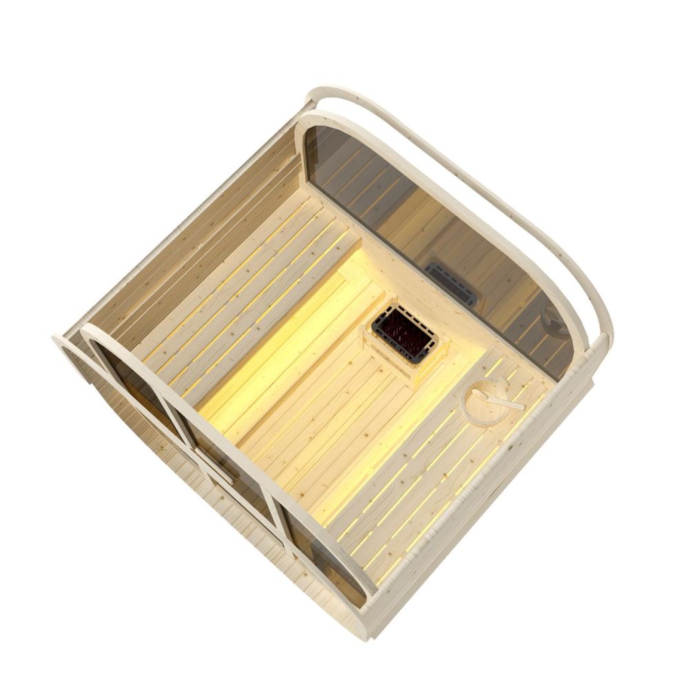 Sauna de exterior HANKO, 6 persoane