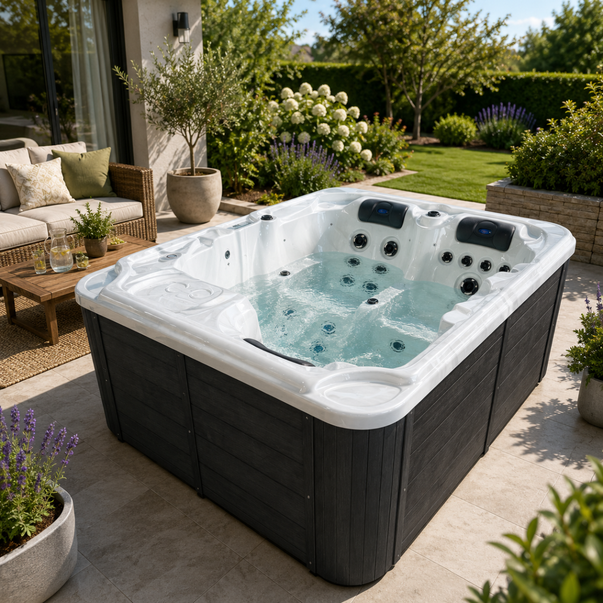 Yuuuuu。　OASIS OASIS/Alb - Minipiscina de exterior - SPA10
