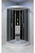 RELAX - Cabina de dus completa, cu hidromasaj, sistem Quick Line, 90x90x215cm - CS99