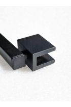 Kit instalare paravan sticlă - Negru