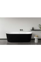 Cada freestanding RENO BLACK, 170x75x58 cm