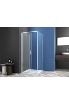 SANOSLIM - Parte fixa pentru cabina dus, crom, 98-100cm