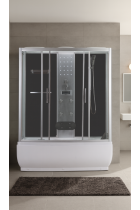 NEVADA 150 - Cabina de dus completa, cu hidromasaj, 150x87x220cm - PR150