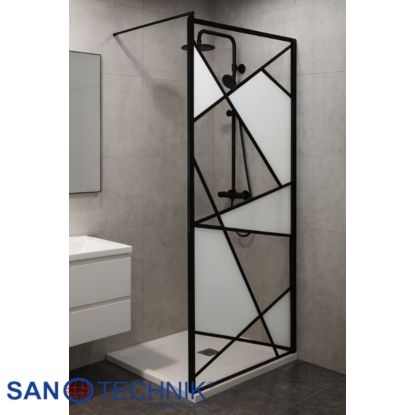 SANOFLEX INDUSTRIAL - Paravan de dus, 120 x 200cm