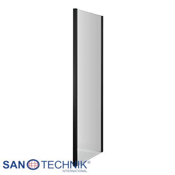 ELITE BLACK - Parte fixa pt. cabina de dus modulara, 80cm